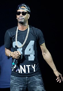 Juicy J performing in Breezy Point, 2014.