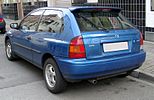 1996–1998 Mazda 323P hatchback, rear (Europe)