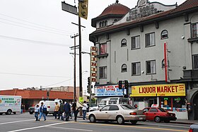 The historic Doria Apartments in Pico-Union