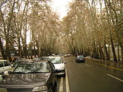 Valiasr Street is the longest street in Middle East.