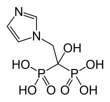 Zoledronic acid.svg