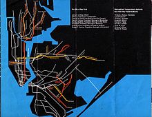 Map of the MCTA's expansion proposals under the Program for Action