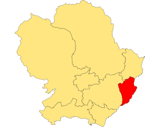 Location of the ward