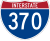 Interstate 370 marker