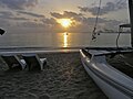 Sunrise over Oman bay at Khor Fakkan