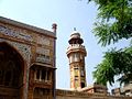 The Wazir Khan Mosque, built by Shah Jahan inLahore.