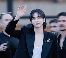 Jeonghan at Yves Saint Laurent Men’s Summer’24 show in Berlin