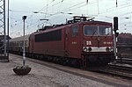 155 006-0 at Senftenberg, 1994