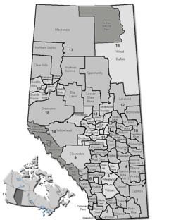 Parkland County is located in Alberta