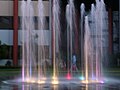 Dancing fountains, Bangalore campus