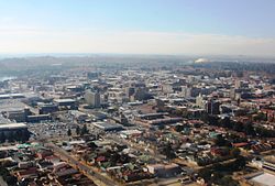 The CBD of Benoni