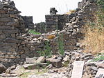 The breach in the wall of Gamla