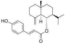 Skeletal formula of Caleicine