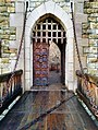 A view of the drawbridge entrance.