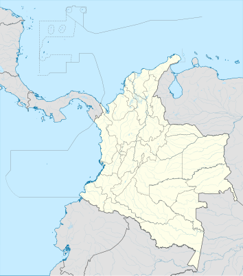 Location map Colombia