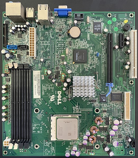 File:Dell Dimension C521 Motherboard.jpg