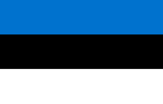 Flag of Estonia (1918). The flag was a symbol of Estonian nationalism, when Estonia was part of the Russian Empire and Soviet Union. Black was said to symbolize the dark time of occupation, and white the bright future of independence.