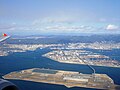 Kobe from an airplane