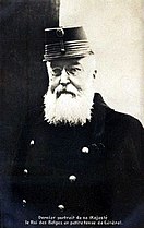 Last photo of Leopold II before his death.