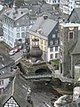 Protestant Church in Monschau with the tower removed