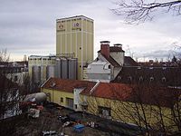 Antigua fábrica en Múnich.