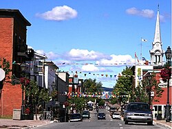 City centre Thetford Mines