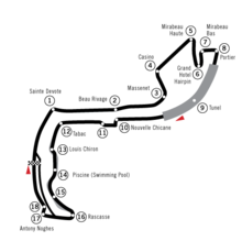 The Monaco circuit modified in 2003