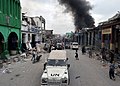 UN patrol after 2010 Haiti earthquake, by Marcello Casal Jr/Agencia Brasil