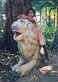 Image 7A girl in Udaipur playing "Jungle Child" (from Girls' toys and games)