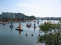 2006年南江流灯节