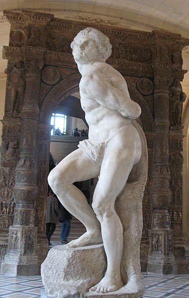 Archivo:Michelangelo-The Rebellious Slave.jpg