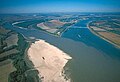 The largest river in North America, the Mississippi converges with the Ohio River along the Kentucky border near Wickliffe.