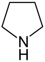 Archivo:Pyrrolidine-Structural Formula V.1.svg