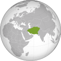 Map of the Saffarid Dynasty (861 CE-1003 CE).