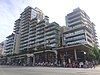 Street view of The Falls condominium.