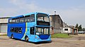 Image 15A Connexionsbuses operated Scania Omnidekka, at Thorpe Arch industrial estate, Wetherby.