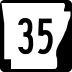 Highway 35 marker