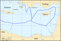 Kastellorizo within the EEZ of Greece