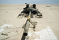 Iraqi T-62 destroyed near Ali Al Salem Air Base during Operation Desert Storm, 18 April 1991.