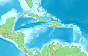 Map showing the location of Bonaire National Marine Park