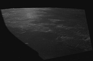 Oblique view facing west from Apollo 8