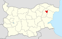 Novi Pazar Municipality within Bulgaria and Shumen Province.