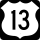 U.S. Route 13 Alternate marker