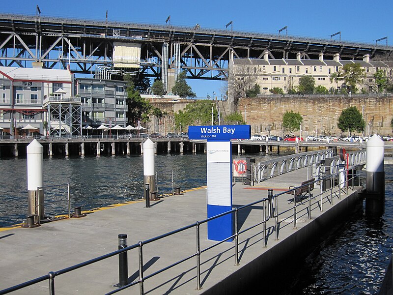 File:Walsh Bay ferry wharf2.JPG