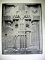 Lee Lawrie. Plaster model of Doors. 1928. Warner Legislative Chamber (east).