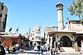 The Al-Sharaf mosque on Sahat al Hatab square