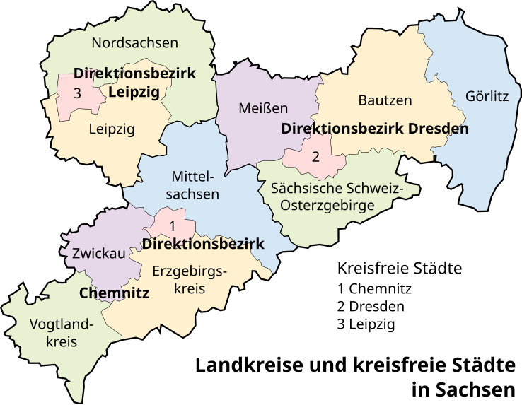 Archivo:Landkreise Sachsen.svg