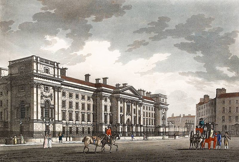 File:Trinity College, Dublin front.jpg