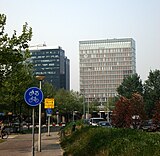 Office in Zuidas, Amsterdam (right)