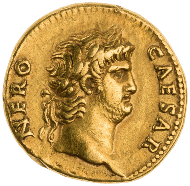 File:Gold Aureus of Nero.png